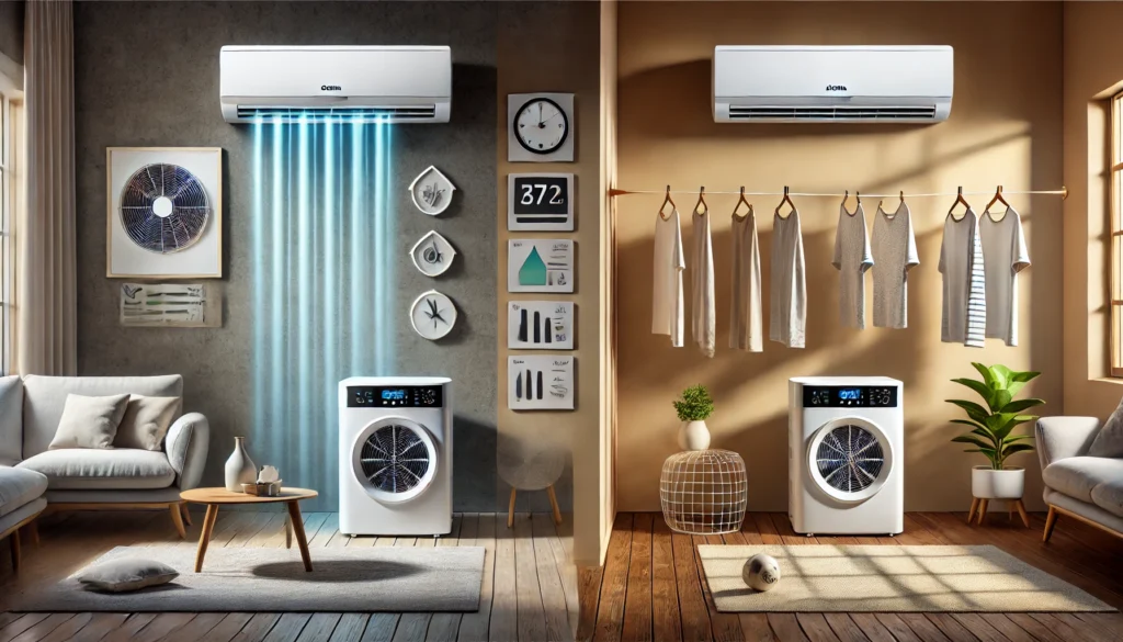 エアコンの除湿運転と比較するとどっちが得?