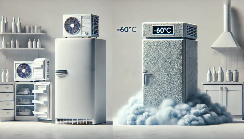 一般家庭用冷凍庫との違い