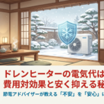 ドレンヒーターの電気代は高い？費用対効果と安く抑える秘訣を節電アドバイザーが解説